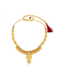 Candere by Kalyan Jewellers - 22KT (916) Yellow Gold Choker Necklace for Women
