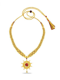Candere by Kalyan Jewellers - 22KT (916) Yellow Gold Choker Necklace for Women