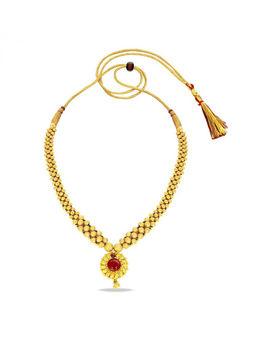 Candere by Kalyan Jewellers - 22KT (916) Yellow Gold Choker Necklace for Women