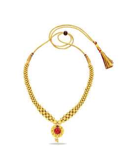 Candere by Kalyan Jewellers - 22KT (916) Yellow Gold Choker Necklace for Women