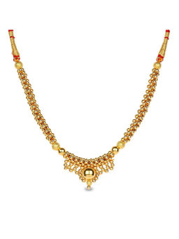 Candere by Kalyan Jewellers - 22KT (916) Yellow Gold Choker Necklace for Women