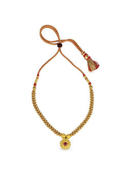 Candere by Kalyan Jewellers - 22KT (916) Yellow Gold Choker Necklace for Women