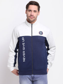 Cantabil - Blue Melange Sweatshirt