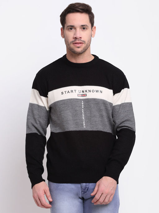 Mens Sweaters Cantabil Sweaters Price Buy Cantabil Black Sweater