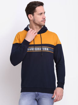 Cantabil - Mustard Hooded Sweatshirt