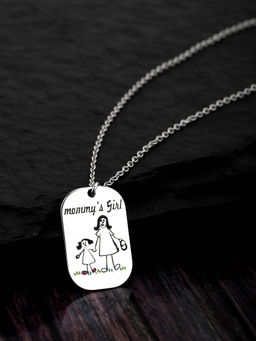 Carlton London - Carlton London-Silver Toned - Rhodium Plated Necklace