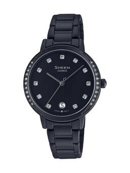 Casio - SH235 Sheen Black IP(SHE-4056BD-1AUDF) Analog Watch-For Women