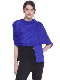 Tossido - Indigo Solid Stole