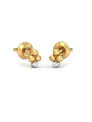 Mukta Earrings in Green main image 1