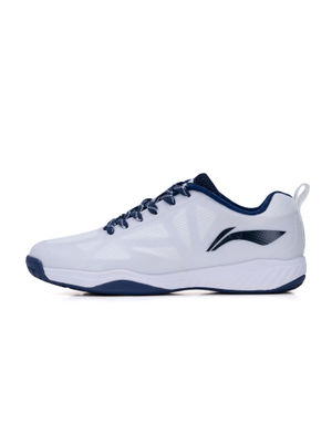 Li-Ning - Ultra Fly Non-marking Badminton Shoes for Unisex - White And Navy