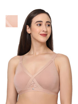 SOIE - Women Full Coverage Non Padded Bra (Pack of 2) - Multi-Color