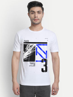THREADCURRY - Ufo Creative Graphic Printed T-shirt For Men