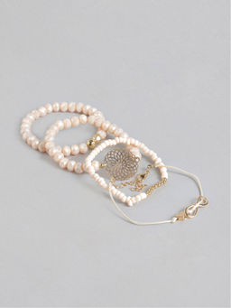 Twenty Dresses by Nykaa Fashion - The Infinite Charm Bracelets (Set of 4)