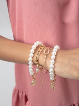Twenty Dresses by Nykaa Fashion - Knot For You Bracelet Set