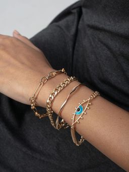 Twenty Dresses by Nykaa Fashion - Its Eye Catching Bracelet Set