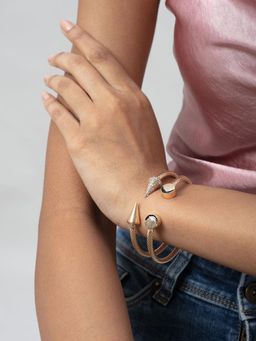 Twenty Dresses by Nykaa Fashion - All Glammed Up Cuff Bracelet Set