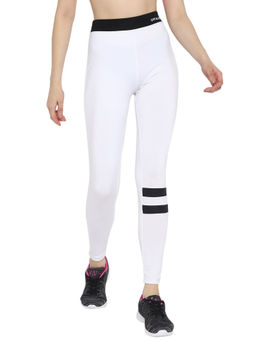 Off Limits - White Women Cns Tape Tights