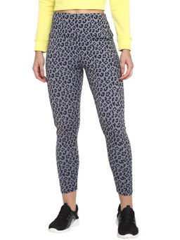 Off Limits - Aop Grey Women Aop Pocket Tights