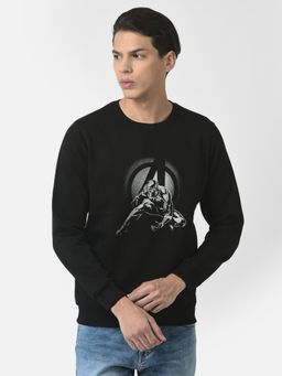 CRIMSOUNE CLUB - Men Superhero Sweatshirt in Pullover Style