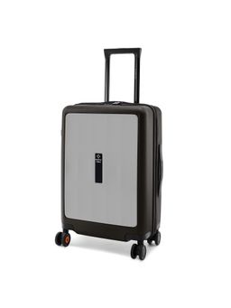 Nasher Miles - Unisex Grey Zanzibar Hard-Sided Polycarbonate Trolley Bag