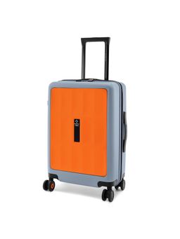 Nasher Miles - Unisex Orange Zanzibar Hard-Sided Polycarbonate Trolley Bag