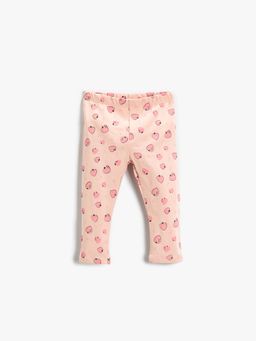Koton - Girls Pink Printed Bottoms