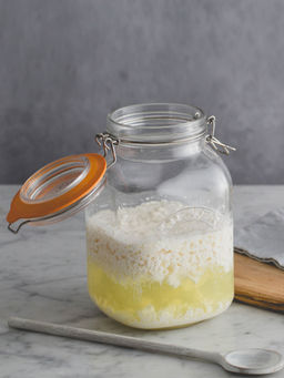 Kilner - Clip Top Square Jar for thinKitchen, 1.5 Litre