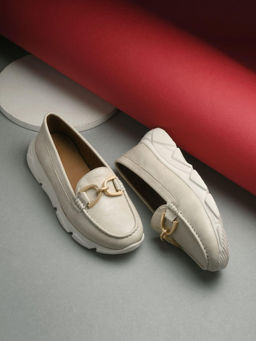 EGOSS - X Lady Boss Premium Comfortable Casual Loafers Beige