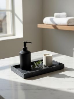 Mason Home - Carrara Napkin Tray - Black