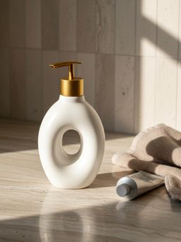 Mason Home - Orb Hollow Bathroom Dispenser - White