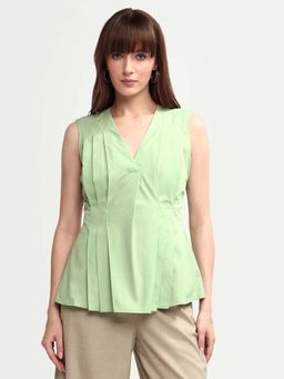 RAREISM - Pleated Solid Top