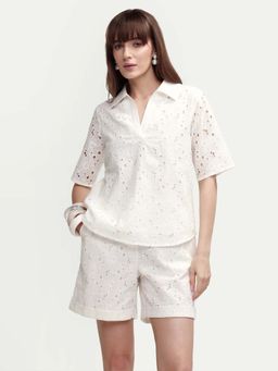 RAREISM - Women Schiffli Top