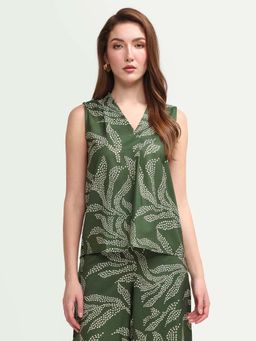 RAREISM - Printed Sleeveless Top