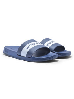 WOODLAND - Men Casual Slip On Sliders Navy Blue