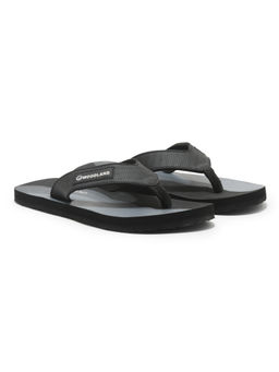 WOODLAND - Men Casual Slip On Flipflops Black