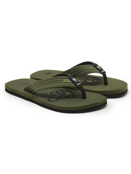 WOODLAND - Men Casual Slip On Flipflops Olive
