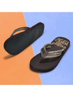 WOODLAND - Men Casual Slip On Flipflops Brown