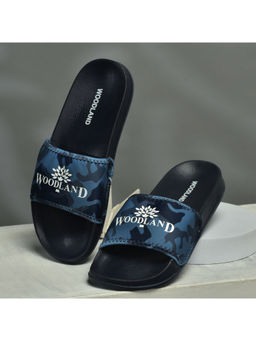 WOODLAND - Men Casual Slip On Sliders Blue