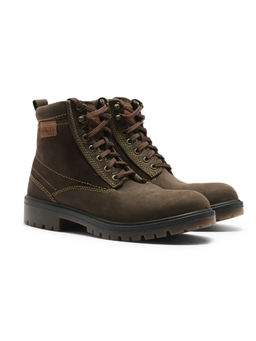 WOODLAND - Men High Top Casual Lace-Ups Boots Brown