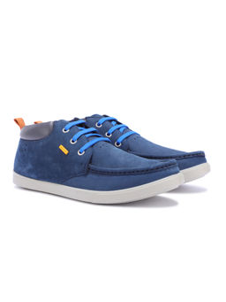 WOODLAND - Men Casual Lace-Ups Blue Sneakers