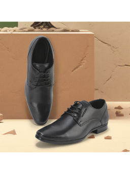 WOODLAND - Men Formal Black Derbies Shoes