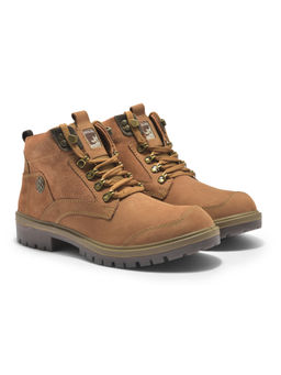 WOODLAND - Men Casual Lace-Ups Boots Light Brown
