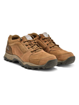 WOODLAND - Men Casual Lace-Ups Tan Sneakers