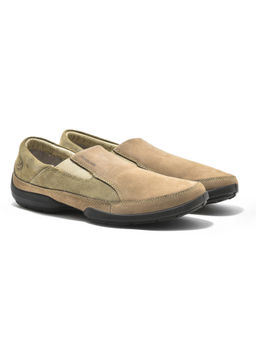 WOODLAND - Men Casual Khaki Slip On Sneakers