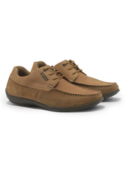 WOODLAND - Men Casual Lace-Ups Brown Sneakers