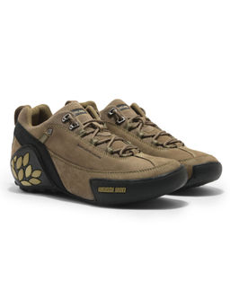 WOODLAND - Men Casual Lace-Ups Khaki Sneakers