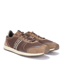 WOODLAND - Men Casual Lace-Ups Brown Sneakers