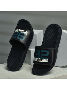 WOODLAND - Men Casual Slip On Sliders Navy Blue