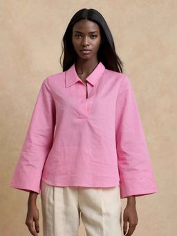 RAREISM - Women Pink Solid Top