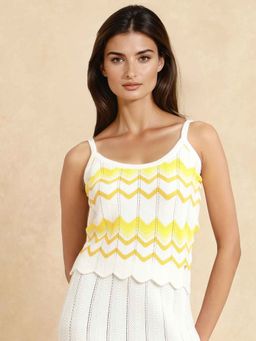 RAREISM - Women Yellow Solid Top